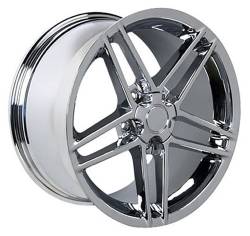 OE Wheels LLC - OE Wheels CV07A 18x9.5 5x4.75 56mm Chrome CV07A-18095-5475-56C - Image 2