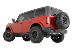 Rough Country Suspension Systems - Rough Country 51143 SRL2 Drop Step Nerf Bars Black for 21-25 Ford Bronco 4DR - Image 2