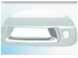Quality Automotive Accessories - QAA DH37309 2Pc Chrome ABS Tailgate Handle Cover for 1999-2007 Ford Super Duty - Image 1
