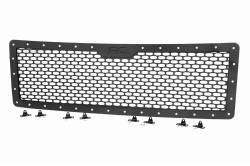 Rough Country Suspension Systems - Rough Country 70229 Front Mesh Grille Insert Black for 09-14 Ford F150 - Image 5