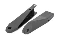 Rough Country Suspension Systems - Rough Country RS151 Front Tow Hook Brackets Black for 20-26 Sierra 2500HD - Image 1
