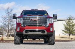 Rough Country Suspension Systems - Rough Country RS151 Front Tow Hook Brackets Black for 20-26 Sierra 2500HD - Image 3