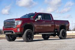 Rough Country Suspension Systems - Rough Country RS151 Front Tow Hook Brackets Black for 20-26 Sierra 2500HD - Image 6