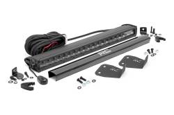Rough Country Suspension Systems - Rough Country 71036 Bumper Mount 20" LED Light Bar Kit for 21-26 Bronco Sport - Image 2