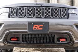 Rough Country Suspension Systems - Rough Country Front Forged Tow Hooks Red for 15-22 Grand Cherokee WK2 RS133 - Image 2