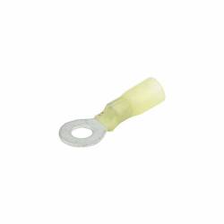 Allstar Performance - Allstar ALL76084 Heat Shrink Ring Terminals 1/4" Hole 12-10 Gauge - Image 1