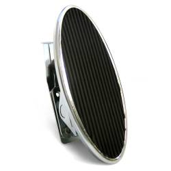 American Shifter Company - American Shifter ASCPEDBB002 Oval Billet Floor Mount Gas Pedal - Image 1
