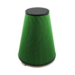 Green Filter USA - Green Filter 7090 Cone Air Filter 12" H 8" ID 9.5" OD 4" Top - Image 1