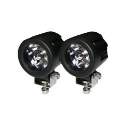 Recon - Recon 264505CL 2" Round LED Driving Light Kit-Chrome/White - Image 1