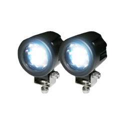 Recon - Recon 264505CL 2" Round LED Driving Light Kit-Chrome/White - Image 2
