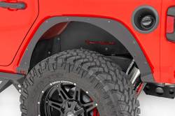 Rough Country Suspension Systems - Rough Country Front/Rear Fender Flare Delete Kit Black for Wrangler JL 10539 - Image 3