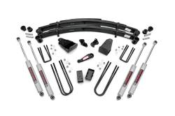 Rough Country Suspension Systems - Rough Country 490-87UP30 4" Suspension Lift Kit for 87-96 Ford F250 4WD - Image 1