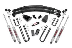 Rough Country Suspension Systems - Rough Country 4918230 4" Suspension Lift Kit for 82-85 Ford F350 4WD - Image 1