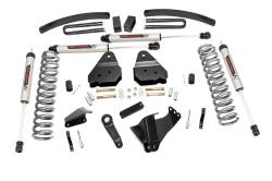 Rough Country Suspension Systems - Rough Country 59670 6" Suspension Lift for 05-07 F250/F350 Super Duty Gas 4WD - Image 1