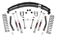 Rough Country 4.5" Suspension Lift Kit for 84-01 Cherokee XJ 633N2