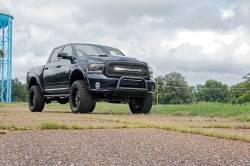 Rough Country Suspension Systems - Rough Country Front Mesh Grille Insert w/LED Black for 13-18 Ram 1500 70199 - Image 6