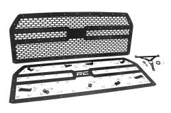 Rough Country Suspension Systems - Rough Country 70191 Front Mesh Grille Insert Black for 15-17 Ford F150 - Image 3