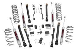 Rough Country Suspension Systems - Rough Country 68820 4" X-Series Lift Kit for 93-98 Jeep Grand Cherokee ZJ 4WD - Image 1