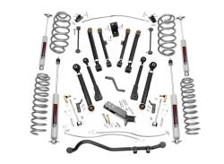 Rough Country Suspension Systems - Rough Country 4" Suspension Lift Kit for 97-06 Jeep Wrangler TJ 4WD 66130 - Image 1