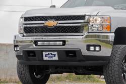 Rough Country Suspension Systems - Rough Country Dual 2" LED Pod Fog Light Kit-Flood Silverado/Sierra HD 70628 - Image 3