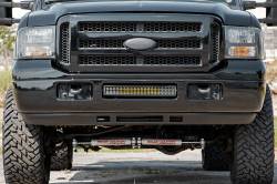 Rough Country Suspension Systems - Rough Country Bumper Mount 20" LED Light Bar Kit 05-07 Super Duty 70664DRLA - Image 2