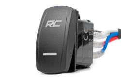 Rough Country Suspension Systems - Rough Country Black Series 2" Flush Mount DRL LED Light Pods-Spot 70803BLKDRL - Image 4