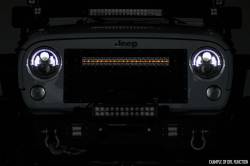 Rough Country Suspension Systems - Rough Country Chrome Series 20" Dual Row LED DRL Light Bar EACH 70920DA - Image 4