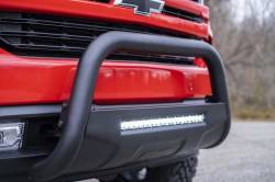 Rough Country Suspension Systems - Rough Country Black Front Bumper Bull Bar 19-22 GM 1500 Truck B-C4072 - Image 2