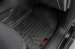 Rough Country Suspension Systems - Rough Country M-61702 Front/Rear Floor Liners Black for 14-23 Jeep Cherokee KL - Image 2