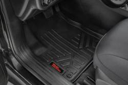 Rough Country Suspension Systems - Rough Country M-61702 Front/Rear Floor Liners Black for 14-23 Jeep Cherokee KL - Image 3