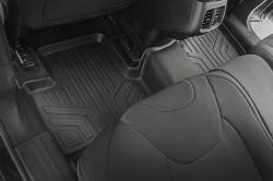Rough Country Suspension Systems - Rough Country M-61702 Front/Rear Floor Liners Black for 14-23 Jeep Cherokee KL - Image 4