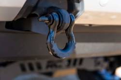 Rough Country Suspension Systems - Rough Country Front Tow Hook/D-Ring Kit Black 19-24 Ford Ranger RS152 - Image 2