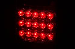Anzo USA - Anzo 311095 Red/Clear Lens Chrome LED Taillights for 91-97 Toyota Land Cruiser - Image 3