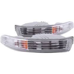 Anzo USA Clear Lens Front Bumper/Turn Signal Light Set Acura Integra 511020