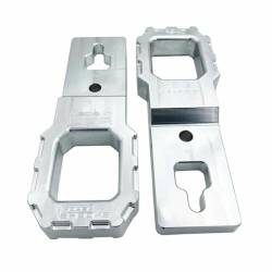 Royal Hooks Enhanced Billet Front Tow Hooks Raw 09-25 Ford F150 RHO-12027-RW