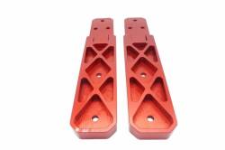 Royal Hooks - Royal Hooks Billet Aluminum Tailgate Hinges Red for Wrangler JL RHO-12016-RD - Image 2