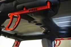 Royal Hooks - Royal Hooks Aluminum Interior Grab Handles Red for Wrangler JK RHO-12009-RD - Image 3