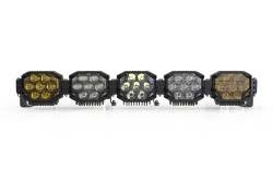 Morimoto BAR-3ROW-012 36" 5-Pod HXB 3 Row BangerBar LED Light Bar White/Yellow