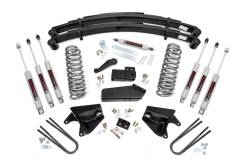 Rough Country Suspension Systems - Rough Country 52033 4" Suspension Lift Kit for 80-96 Ford F150 4WD - Image 1