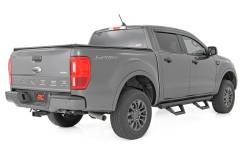 Rough Country Suspension Systems - Rough Country SRX2 Drop Step Nerf Bars Black 19-24 Ranger Crew 51089 - Image 4