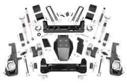 Rough Country Suspension Systems - Rough Country 7.5" Suspension Lift Kit 11-19 Silverado/Sierra HD 25340 - Image 1