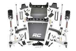 Rough Country Suspension Systems - Rough Country 11633 7" Lift Kit for 16-18 Silverado/Sierra 1500 4WD - Image 1
