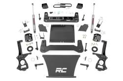 Rough Country Suspension Systems - Rough Country 6" Suspension Lift Kit 22-24 Sierra 1500 Gas 26631 - Image 1