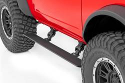 Rough Country Suspension Systems - Rough Country Power Running Boards Black 21-25 Ford Bronco 2DR PSR51230 - Image 1