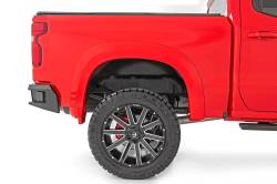 Rough Country Suspension Systems - Rough Country F-C319201A-GBA SF1 Black Fender Flares for 19-26 Silverado 1500 - Image 5