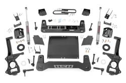 Rough Country Suspension Systems - Rough Country 26631D 6" Suspension Lift Kit for 19-24 Sierra 1500 Diesel - Image 1