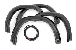 Rough Country Suspension Systems - Rough Country SF1 Fender Flares Black Crystal for 19-24 Ram 1500 F-D319201-DX8 - Image 2