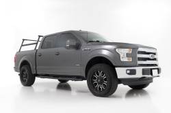 Rough Country Suspension Systems - Rough Country Aluminum Cargo Bed Rack Black 15-25 Ford F150 5.5' 10406 - Image 2