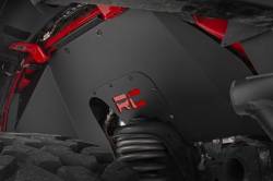 Rough Country Suspension Systems - Rough Country 10653 Black Front Inner Fender Liners for 20-25 Jeep Gladiator JT - Image 2
