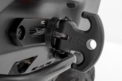 Rough Country Suspension Systems - Rough Country Multifunction Aluminum UTV Winch Cleat Hook Black RS177B - Image 1